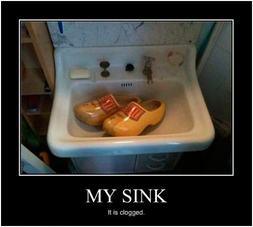 clogged sink disposal Asheville