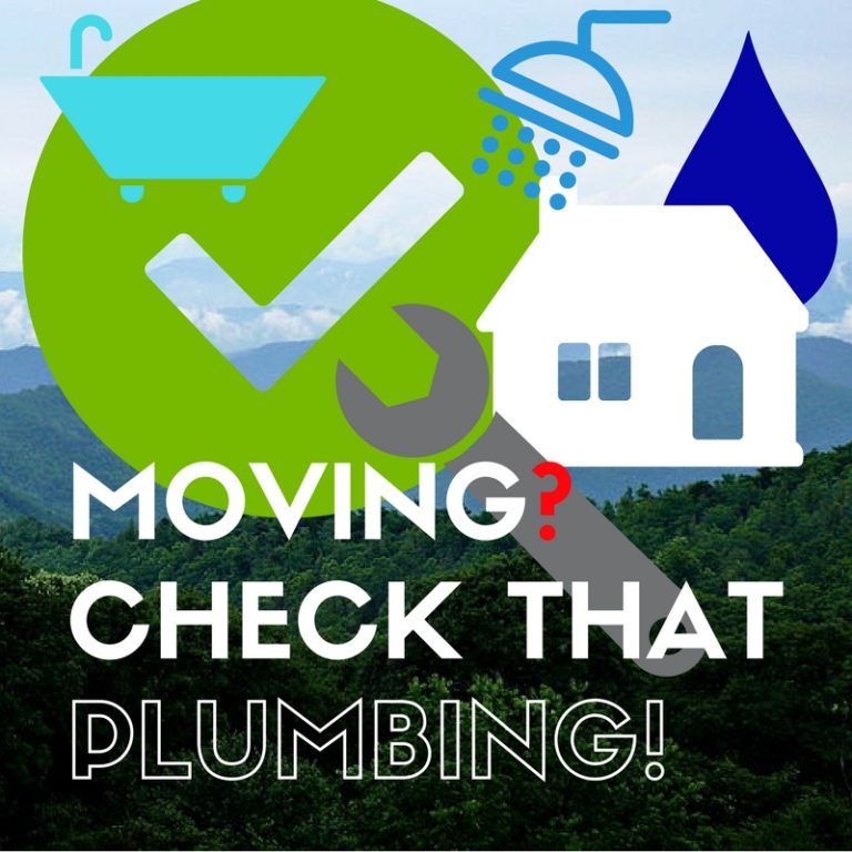Moving Plumbing Checklist